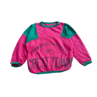 Sweat sporty bicolore - 4 ans