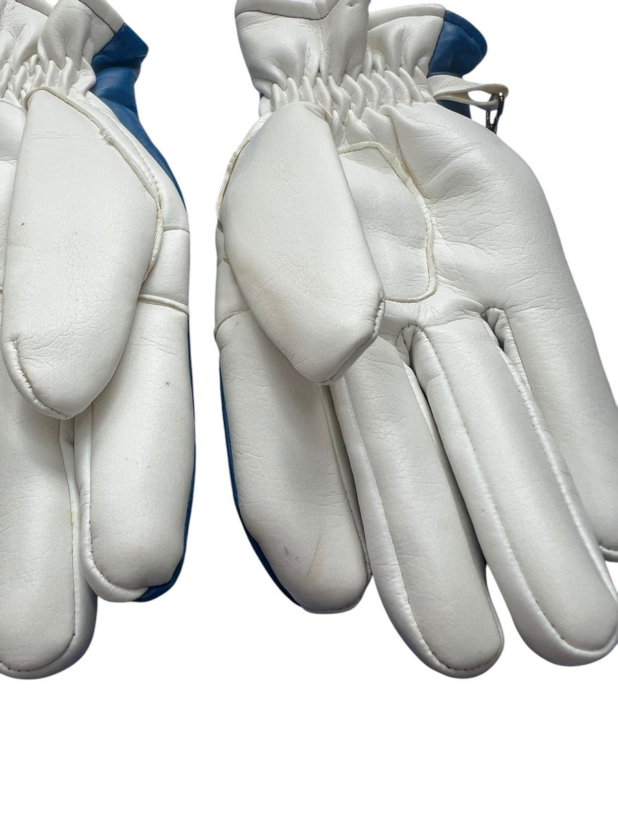 Gants similicuir Donald bleu - 8/10 ans