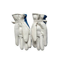 Gants similicuir Donald bleu - 8/10 ans