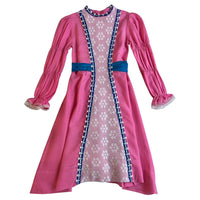 Robe traditionnelle rose - 6 ans