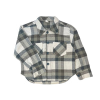 Chemise flanelle grise - 3 ans