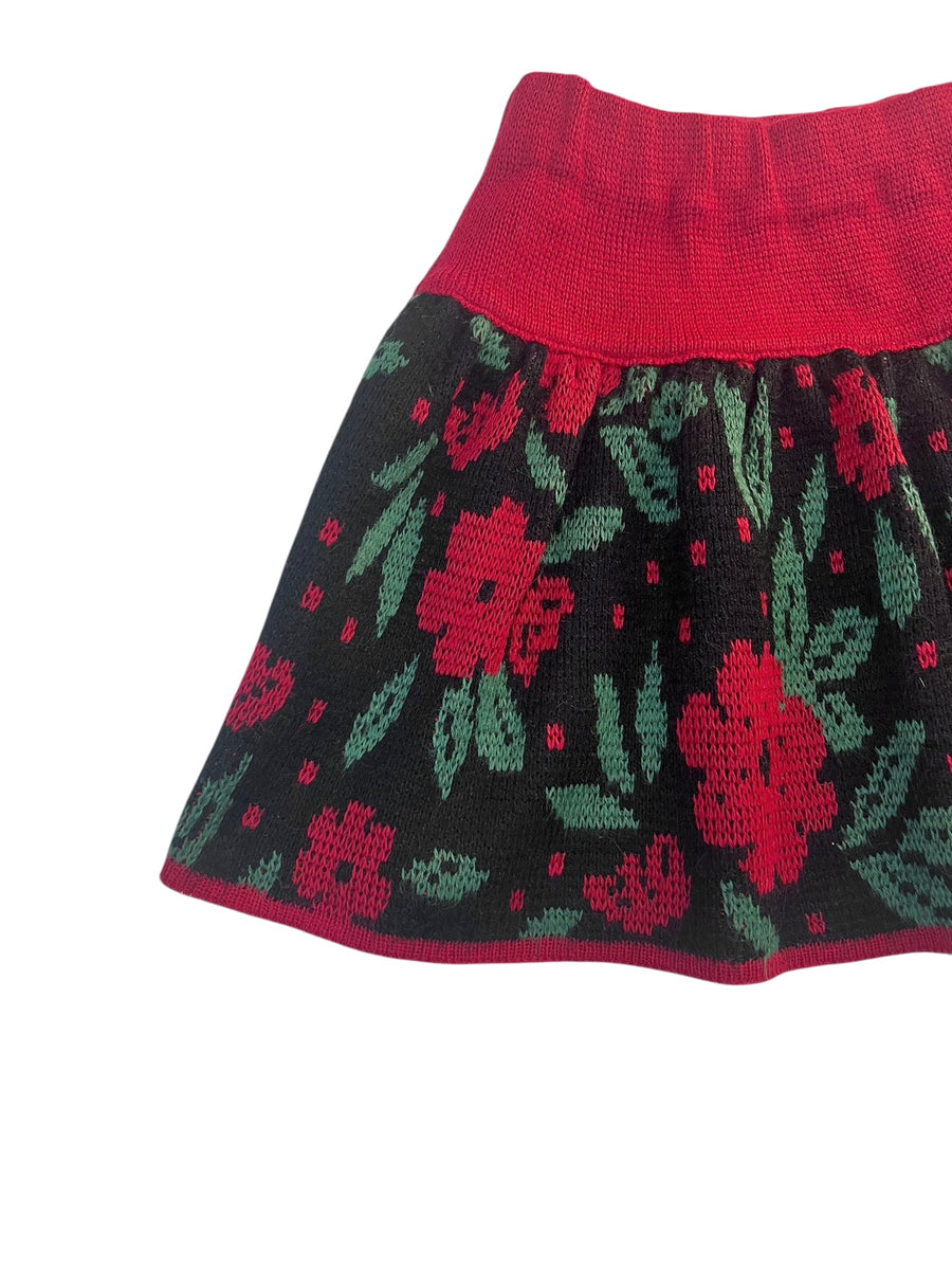 Jupe jacquard d'hiver - 6 ans