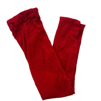 Collants 40D rouge - 12/14 ans