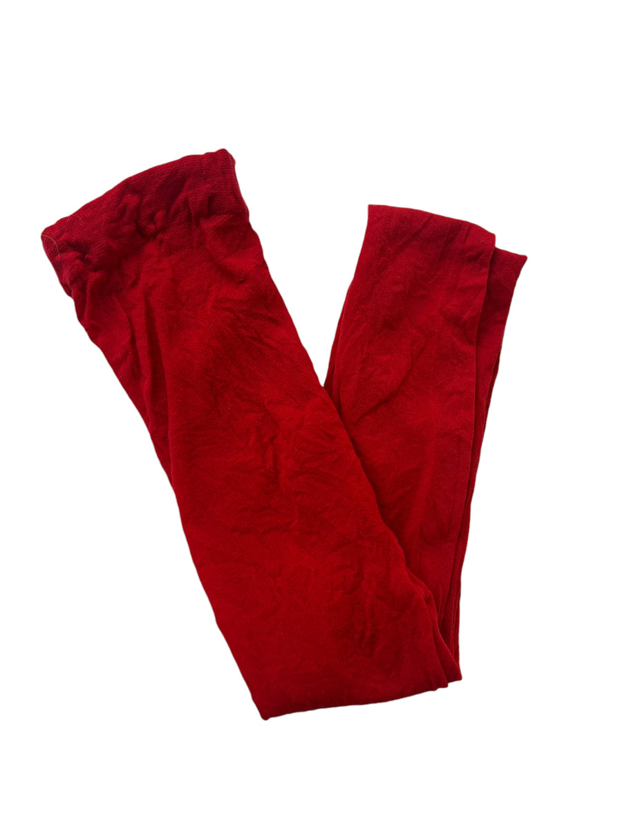 Collants 40D rouge - 12/14 ans