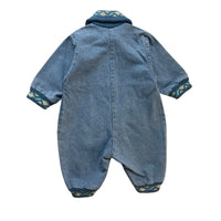 Combi jean et tricot - 3 mois