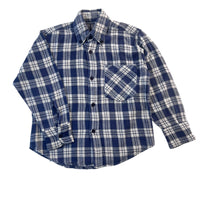 Chemise bucheron bleue - 4 ans