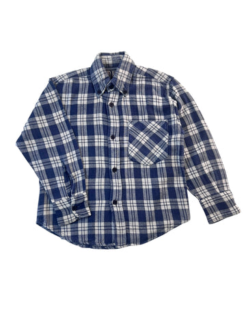 Chemise bucheron bleue - 4 ans