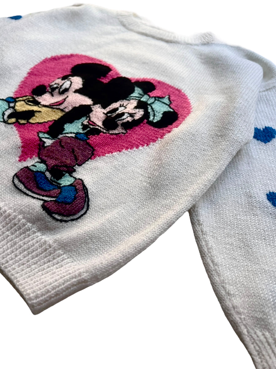 Pull Mickey & Minnie in love - 7/8 ans