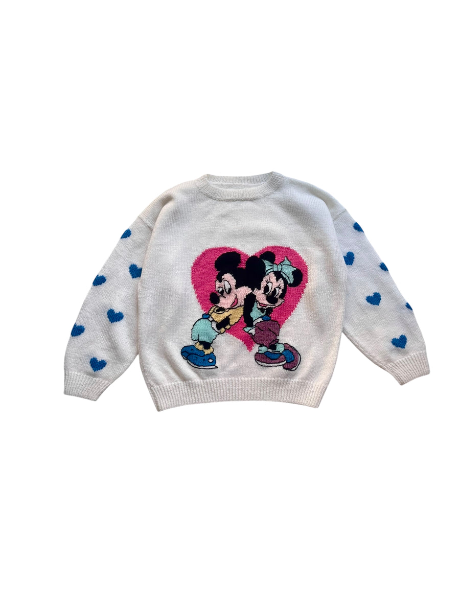 Pull Mickey & Minnie in love - 7/8 ans