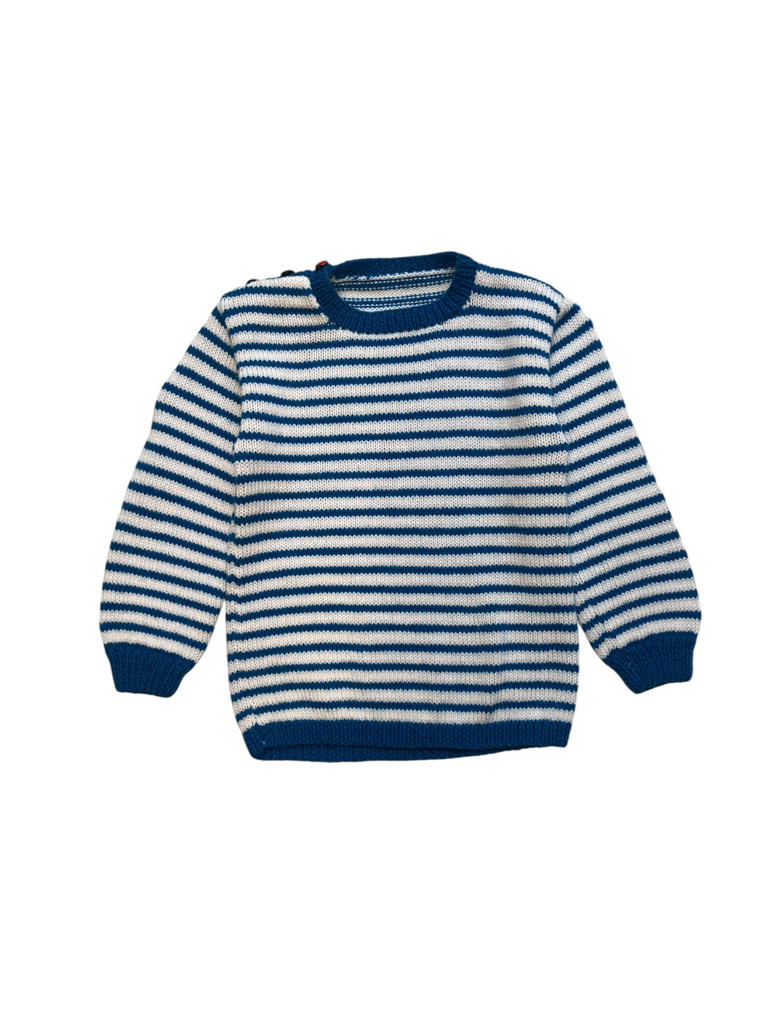 Pull rayé coccinelle - 4 ans