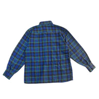 Chemise tartan bleue - 6 ans