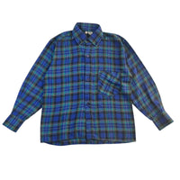 Chemise tartan bleue - 6 ans