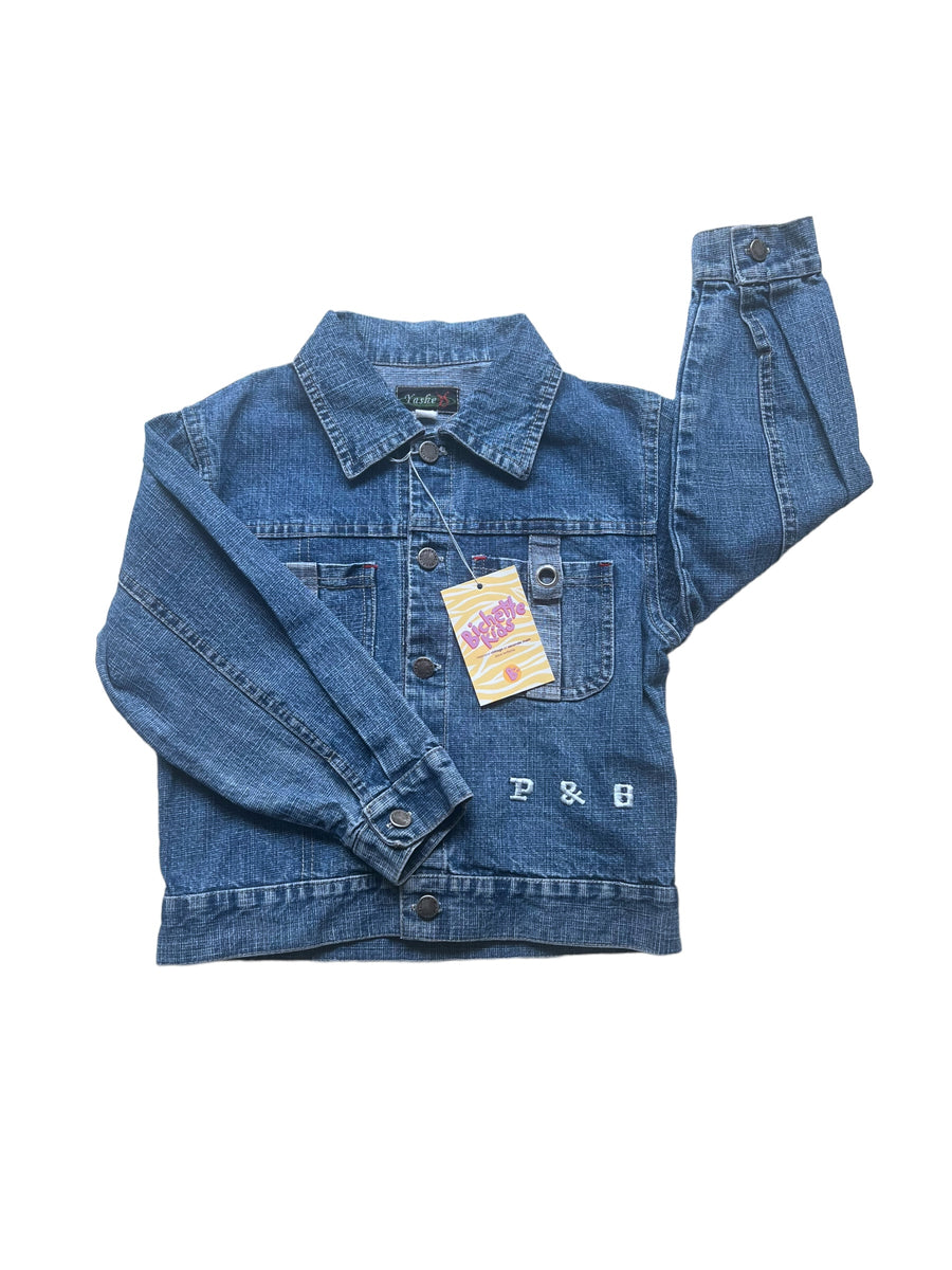 Veste en jean crop - 8/10 ans