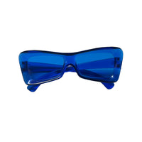 Lunettes transparentes bleu - 2/3 ans