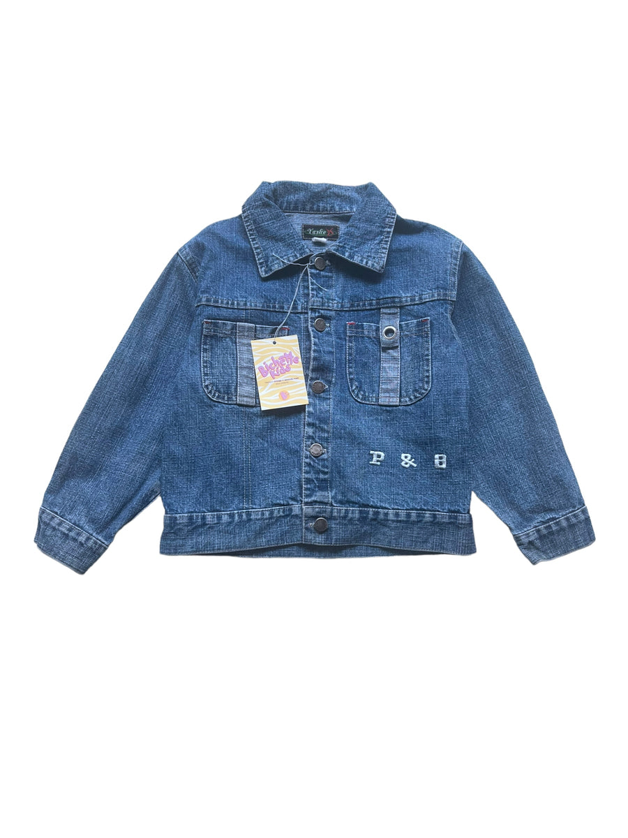 Veste en jean crop - 8/10 ans