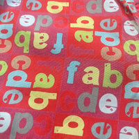 Short de pyjama alphabet rouge - 8 ans