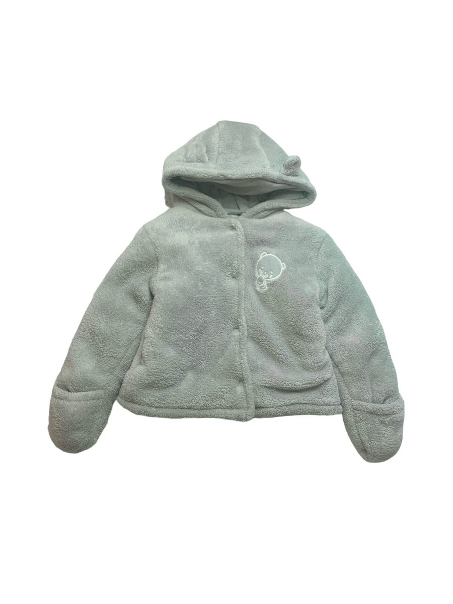 Blouson polaire gris - 24 mois