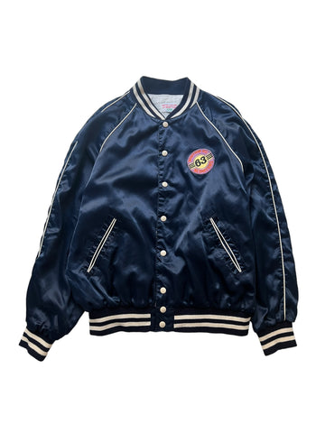 Bomber satin bleu - 14/16 ans