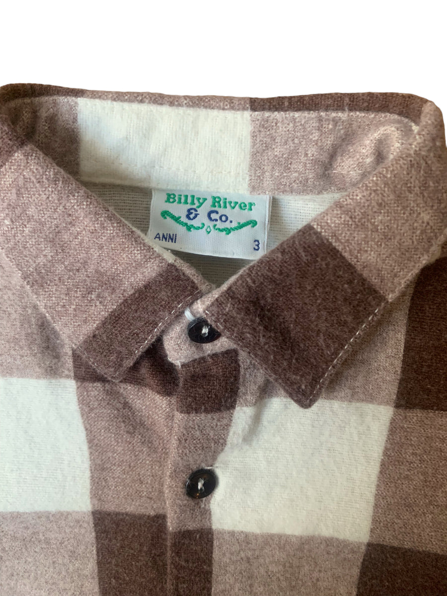 Chemise carreaux flanelle - 3 ans