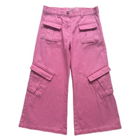 Pantalon denim rose - 3/4 ans