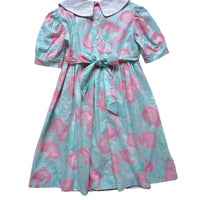 Robe fleurie à col - 6 ans