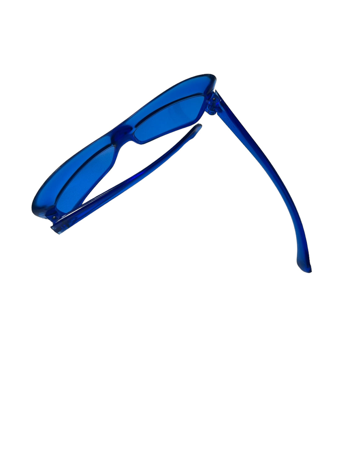 Lunettes transparentes bleu - 2/3 ans