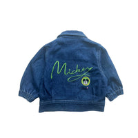 Veste en jean zippée Mickey - 6 mois