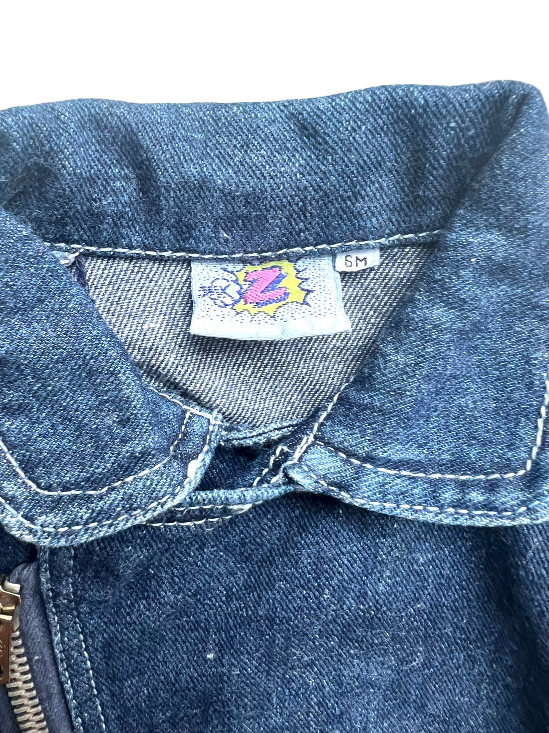 Veste en jean zippée Mickey - 6 mois