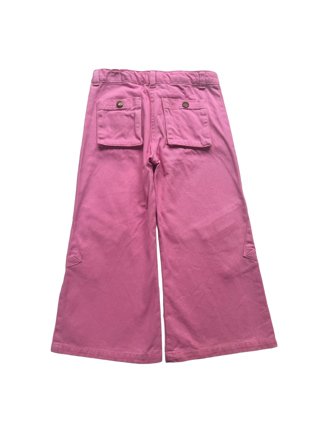 Pantalon denim rose - 3/4 ans