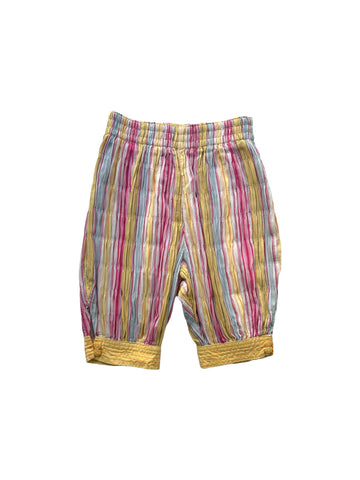 Pantalon crêpé multicolore - 6 mois