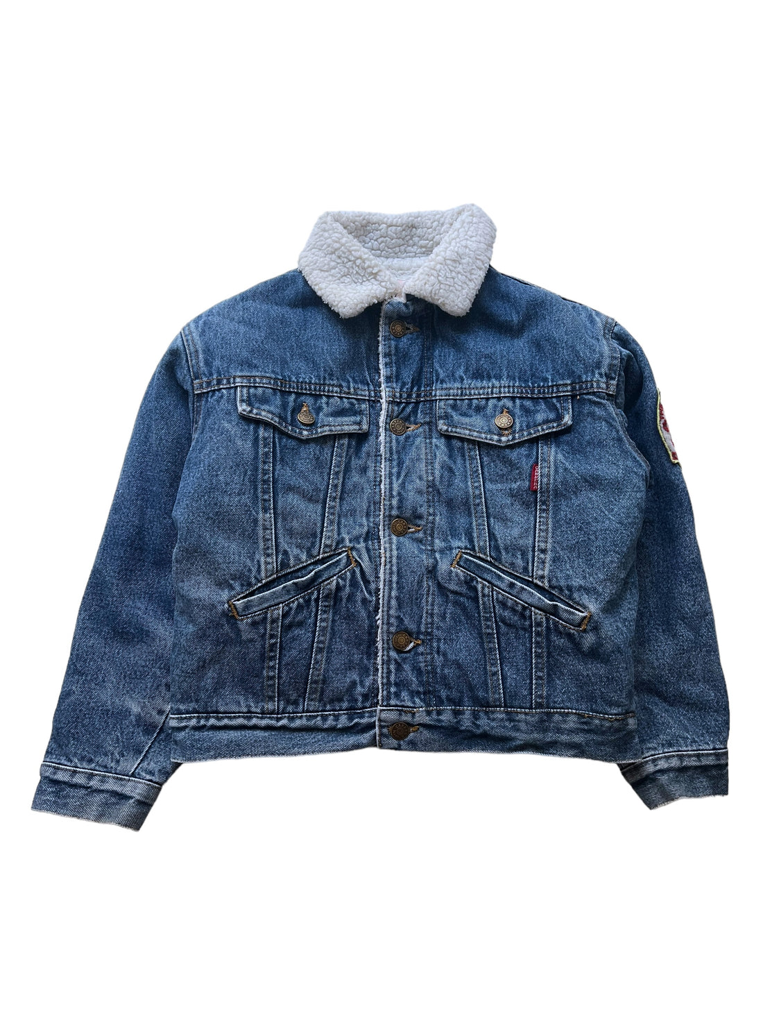 Veste en jean 10 ans new arrivals