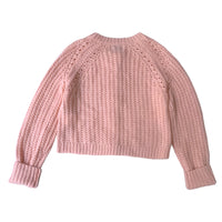 Gilet ajouré blush - 4/6 ans