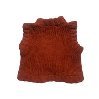 Gilet tricot ocre - 18 mois