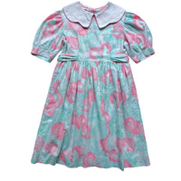 Robe fleurie à col - 6 ans