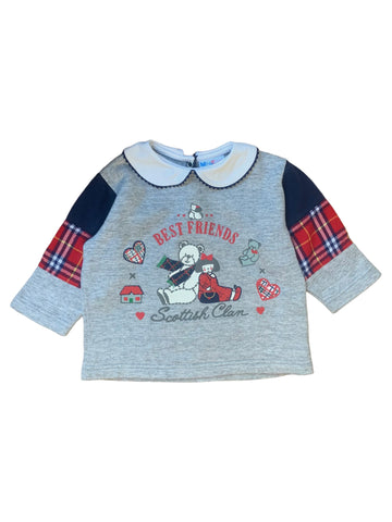 Sweat ourson gris - 18 mois