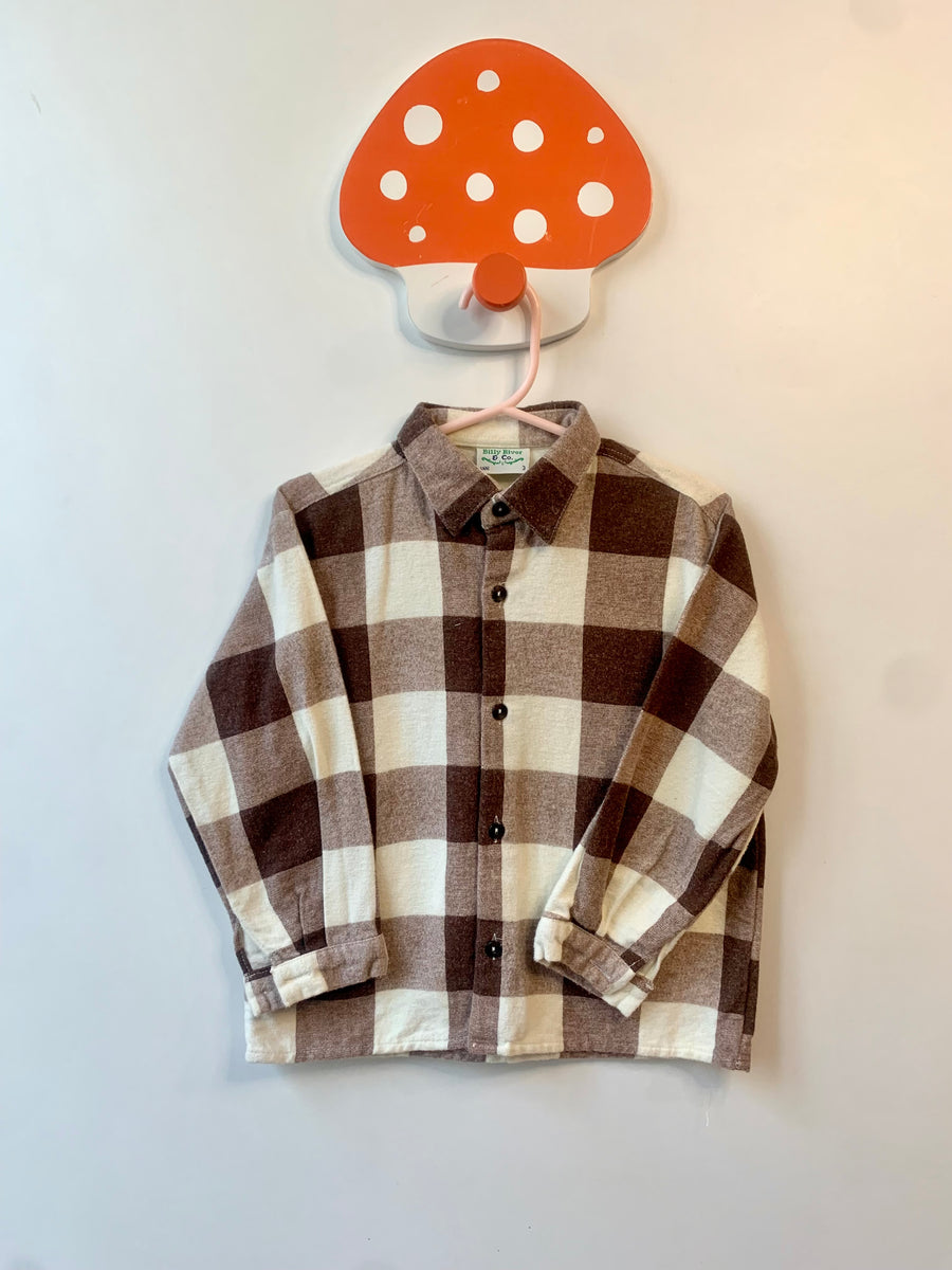 Chemise carreaux flanelle - 3 ans