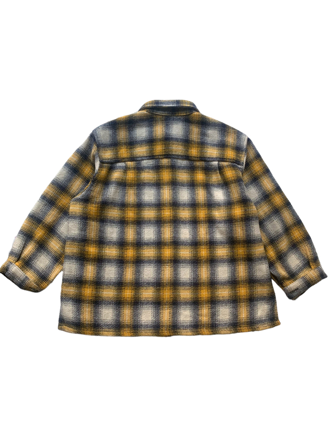 Chemise à carreaux jaune - 5 ans