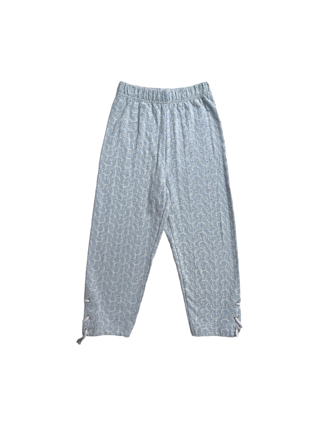 Pantalon imprimé bleu chiné - 6/7 ans