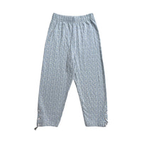 Pantalon imprimé bleu chiné - 6/7 ans