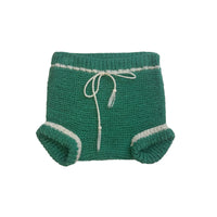 Bloomer tricot vert - 12/18 mois