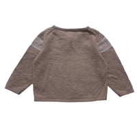 Pull montagnard beige foncé - 9 mois