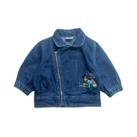 Veste en jean zippée Mickey - 6 mois