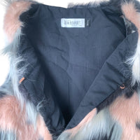 Gilet fausse fourrure multico - 6 ans