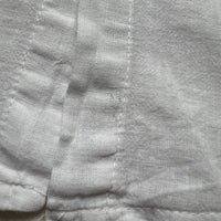 Chemise lin/coton blanche - 7 ans