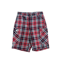 Short carreaux taille haute - 6/7 ans