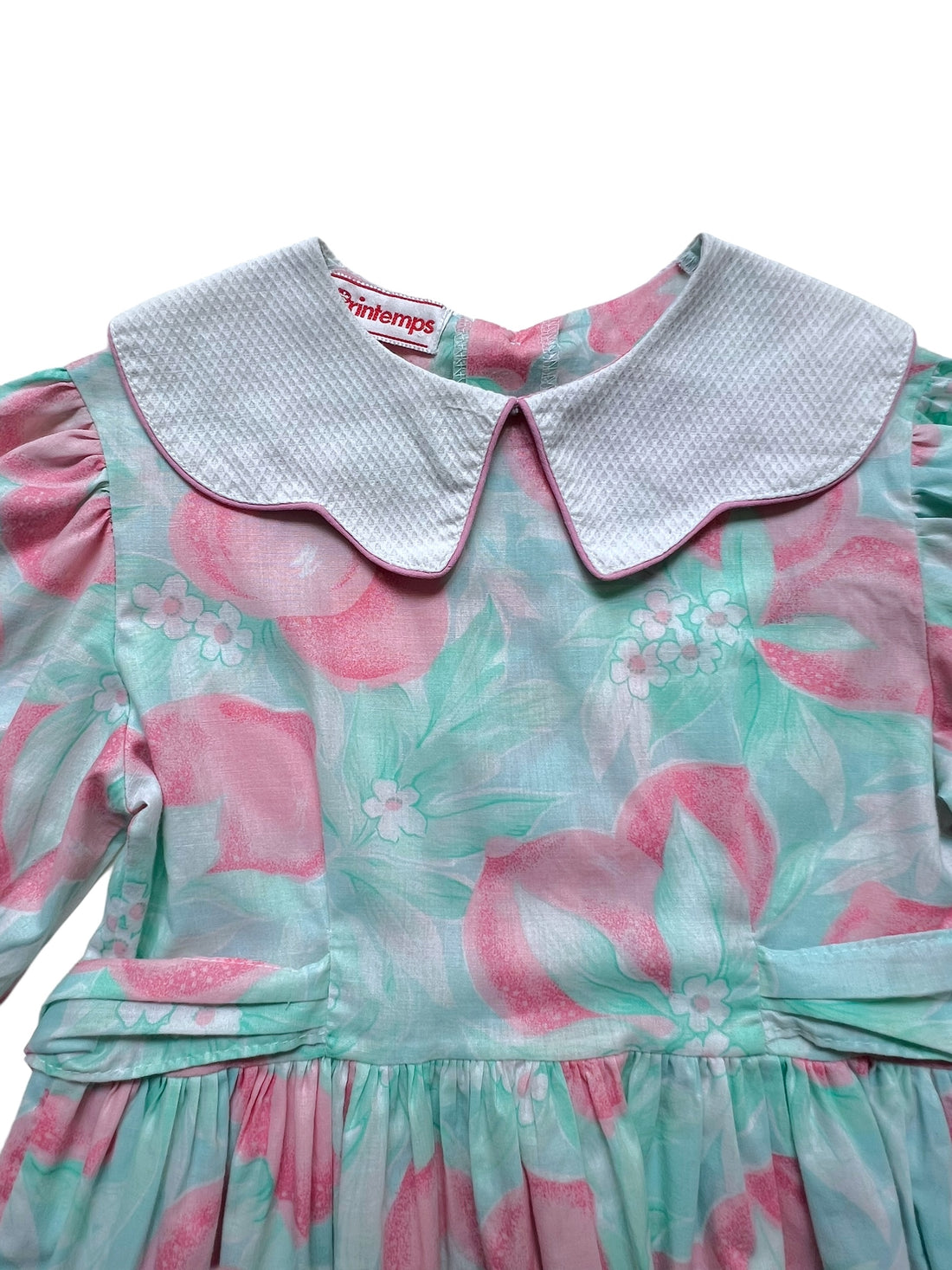 Robe fleurie à col - 6 ans