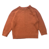 Pull orange - 6 ans