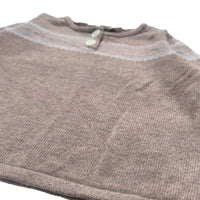 Pull montagnard beige foncé - 9 mois