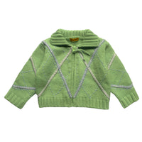 Gilet vert - 6 mois