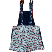 Salopette short jacquard - 6 ans